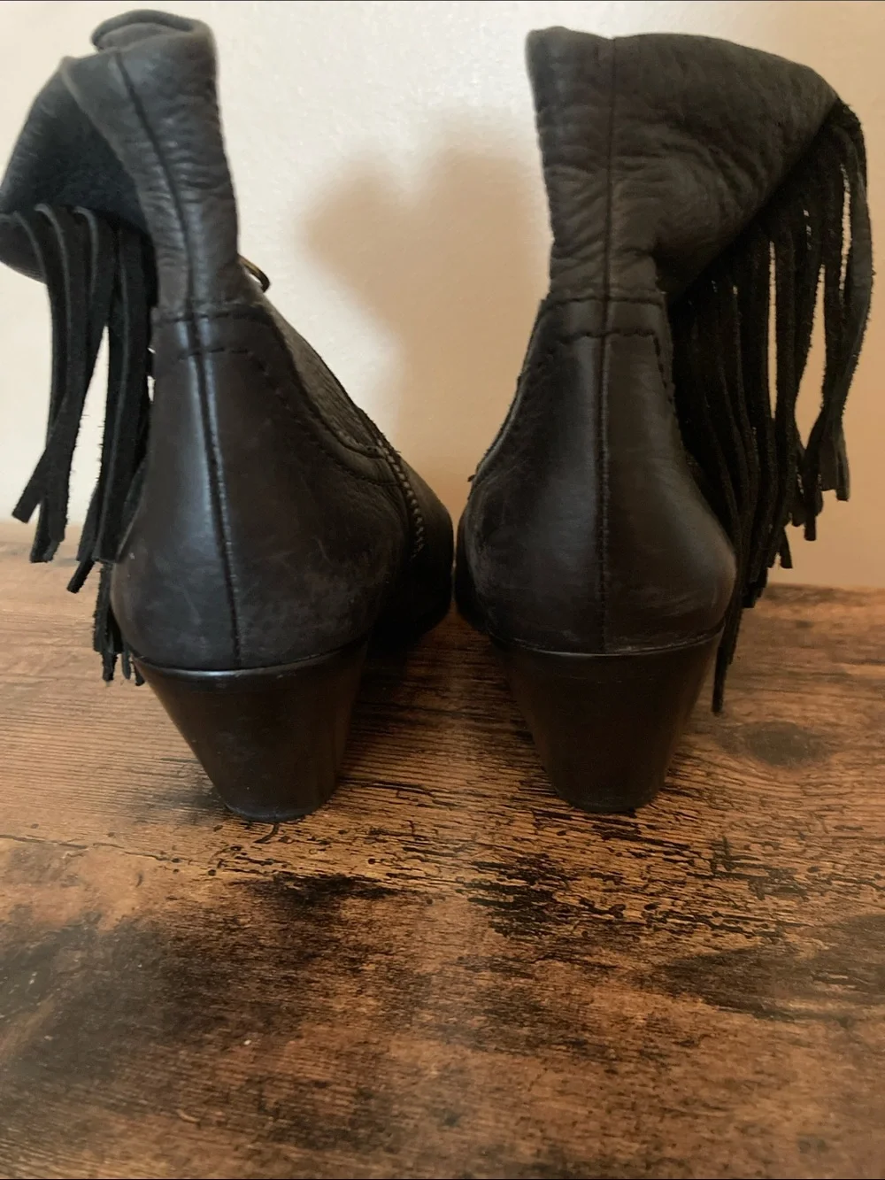 Women’s Sam Edelman tassel booties, size 7.5